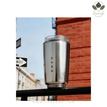تراول ماگ اسمگ استیل مدل Smeg-648 گنجایش 240میلی لیتر-سایز کوچک